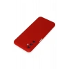 Durukar®  Samsung Galaxy M34 5G Kılıf Nano içi Kadife Silikon - Kırmızı
