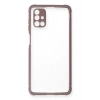 Durukar®  Samsung Galaxy M51 Kılıf Miami Şeffaf Silikon - Açık Mor