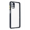 Durukar®  Samsung Galaxy M51 Kılıf Miami Şeffaf Silikon - Lacivert