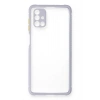 Durukar®  Samsung Galaxy M51 Kılıf Miami Şeffaf Silikon - Lila