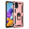 Durukar®  Samsung Galaxy M51 Kılıf Sofya Yüzüklü Silikon Kapak - Rose