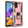Durukar®  Samsung Galaxy M51 Kılıf Sofya Yüzüklü Silikon Kapak - Rose
