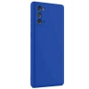 Durukar®  Samsung Galaxy Note 20 Kılıf First Silikon - Mavi
