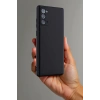 Durukar®  Samsung Galaxy Note 20 Kılıf First Silikon - Mürdüm