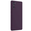 Durukar®  Samsung Galaxy Note 20 Kılıf First Silikon - Mürdüm