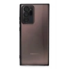 Durukar®  Samsung Galaxy Note 20 Ultra Kılıf  Lensli Silikon - Siyah