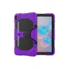 Durukar®  Samsung Galaxy P610 Tab S6 Lite 10.4 Kılıf Griffin Tablet Kapak - Mor