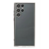 Durukar®  Samsung Galaxy S22 Ultra Kılıf  Lensli Silikon - Gümüş