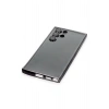 Durukar®  Samsung Galaxy S22 Ultra Kılıf  Lensli Silikon - Siyah