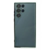 Durukar®  Samsung Galaxy S22 Ultra Kılıf  Lensli Silikon - Yeşil