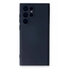 Durukar®  Samsung Galaxy S22 Ultra Kılıf Nano içi Kadife Silikon - Lacivert