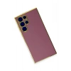 Durukar®  Samsung Galaxy S22 Ultra Kılıf Volet Silikon - Kırmızı