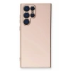 Durukar®  Samsung Galaxy S22 Ultra Kılıf Volet Silikon - Pembe