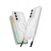 Durukar®  Samsung Galaxy S23 FE Kılıf Enka Magsafe Silikon Kılıf - Şeffaf