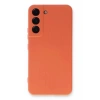 Durukar®  Samsung Galaxy S23 Kılıf Nano içi Kadife Silikon - Turuncu
