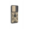 Durukar®  Samsung Galaxy S23 Kılıf Pars Lens Yüzüklü Silikon - Gold