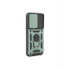 Durukar®  Samsung Galaxy S23 Kılıf Pars Lens Yüzüklü Silikon - Yeşil