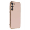 Durukar®  Samsung Galaxy S23 Kılıf Volet Silikon - Pembe