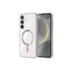 Durukar®  Samsung Galaxy S23 Plus Kılıf Kross Magneticsafe Kapak - Gümüş