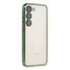 Durukar®  Samsung Galaxy S23 Plus Kılıf  Lensli Silikon - Yeşil