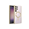 Durukar®  Samsung Galaxy S23 Ultra Kılıf Kross Magneticsafe Kapak - Gold