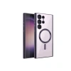 Durukar®  Samsung Galaxy S23 Ultra Kılıf Kross Magneticsafe Kapak - Mor
