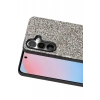 Durukar®  Samsung Galaxy S24 Bright Simli Kapak - Gümüş