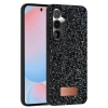 Durukar®  Samsung Galaxy S24 Bright Simli Kapak - Siyah