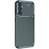 Durukar®  Samsung Galaxy S24 FE Kılıf Auto Focus Karbon Kapak - Koyu Yeşil