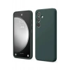 Durukar®  Samsung Galaxy S24 FE Kılıf First Silikon - Koyu Yeşil