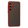 Durukar®  Samsung Galaxy S24 Kılıf Montreal Silikon Kapak - Kırmızı