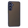 Durukar®  Samsung Galaxy S24 Kılıf Montreal Silikon Kapak - Lacivert