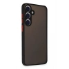 Durukar®  Samsung Galaxy S24 Kılıf Montreal Silikon Kapak - Siyah