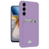 Durukar®  Samsung Galaxy S24 Plus Kelvin Kartvizitli Silikon - Lila