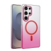 Durukar® Samsung Galaxy S24 Ultra Glossy Magsafe Cover - Pink