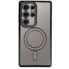 Durukar®  Samsung Galaxy S24 Ultra Kılıf Joke Simli Magneticsafe Kılıf - Siyah