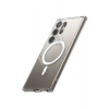 Durukar®  Samsung Galaxy S24 Ultra Kılıf Magneticsafe Şeffaf Silikon - Şeffaf