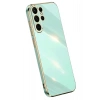 Durukar® Samsung Galaxy S24 Ultra Case Volet Silicone - Light Green