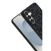 Durukar®  Samsung Galaxy S25 Bright Simli Kapak - Siyah