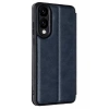 Durukar® Samsung Galaxy S25 Edge Flip Cover - Navy Blue