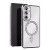 Durukar®  Samsung Galaxy S25 Edge Joke Simli Magneticsafe Kılıf - Gümüş