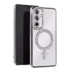 Durukar®  Samsung Galaxy S25 Edge Joke Simli Magneticsafe Kılıf - Gümüş