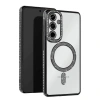 Durukar®  Samsung Galaxy S25 Edge Joke Simli Magneticsafe Kılıf - Siyah