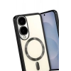 Durukar®  Samsung Galaxy S25 Edge Kross Magneticsafe Kapak - Siyah