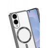 Durukar®  Samsung Galaxy S25 Edge Kross Magneticsafe Kapak - Titan Gri