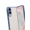 Durukar®  Samsung Galaxy S25 Edge  Lensli Silikon - Açık Mavi