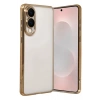 Durukar®  Samsung Galaxy S25 Edge  Lensli Silikon - Gold