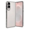 Durukar®  Samsung Galaxy S25 Edge  Lensli Silikon - Gümüş