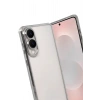 Durukar®  Samsung Galaxy S25 Edge  Lensli Silikon - Gümüş