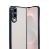 Durukar®  Samsung Galaxy S25 Edge  Lensli Silikon - Lacivert
